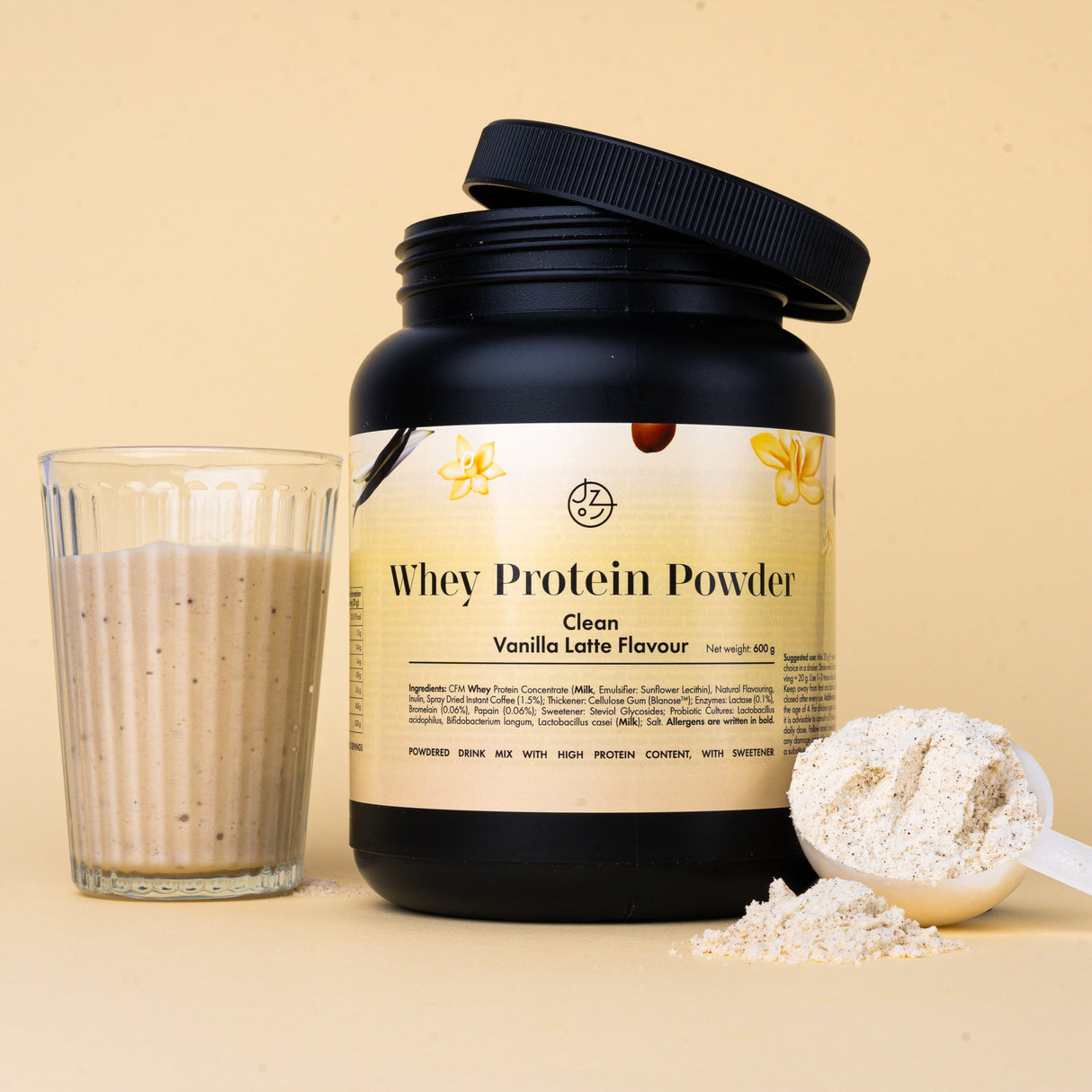 Srvátkový proteín s príchuťou vanilkového latte ☕