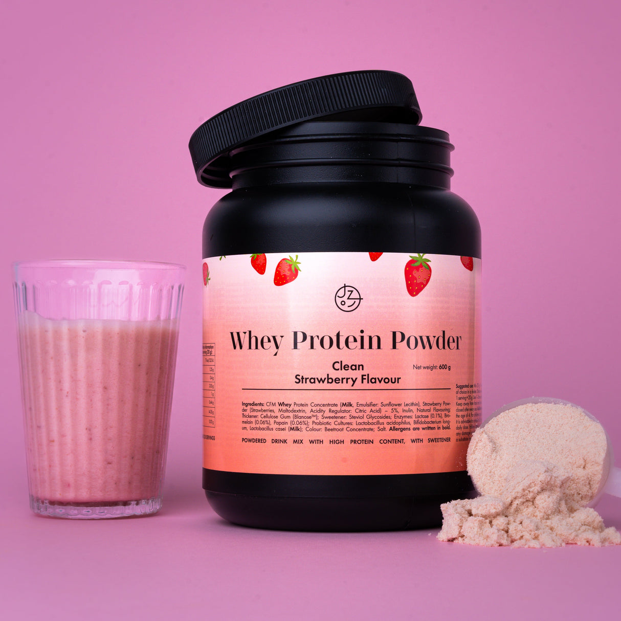 Srvátkový proteín s jahodovou príchuťou 🍓