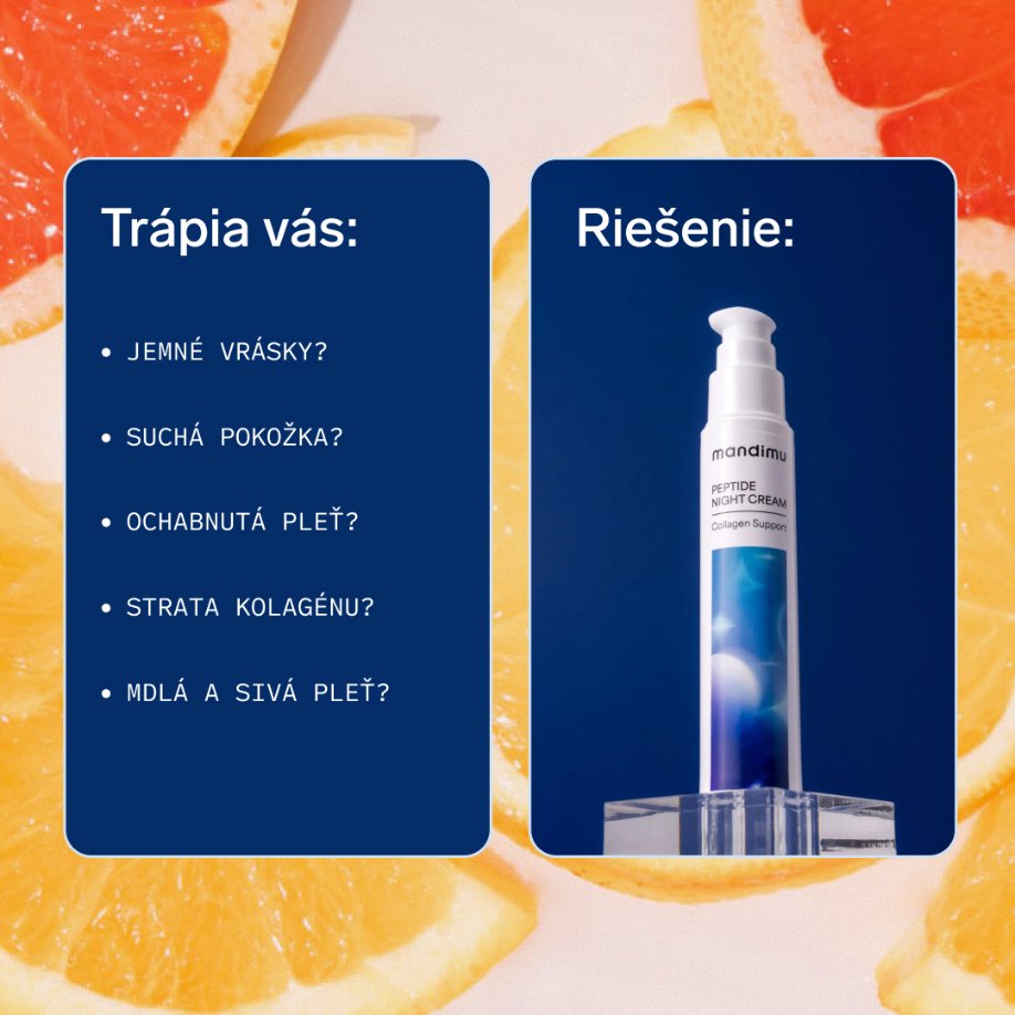 Nočný krém Advanced Peptide na podporu kolagénu 50 ml