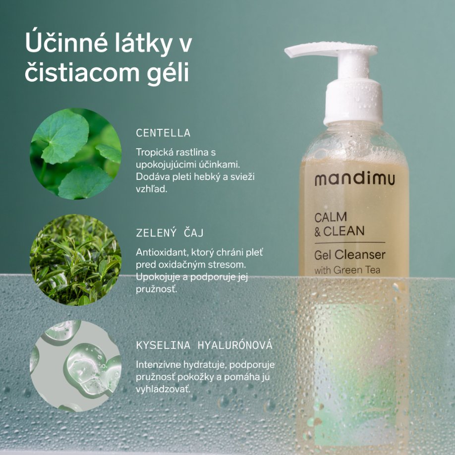 Čistiaci gél Calm & Clean 250 ml