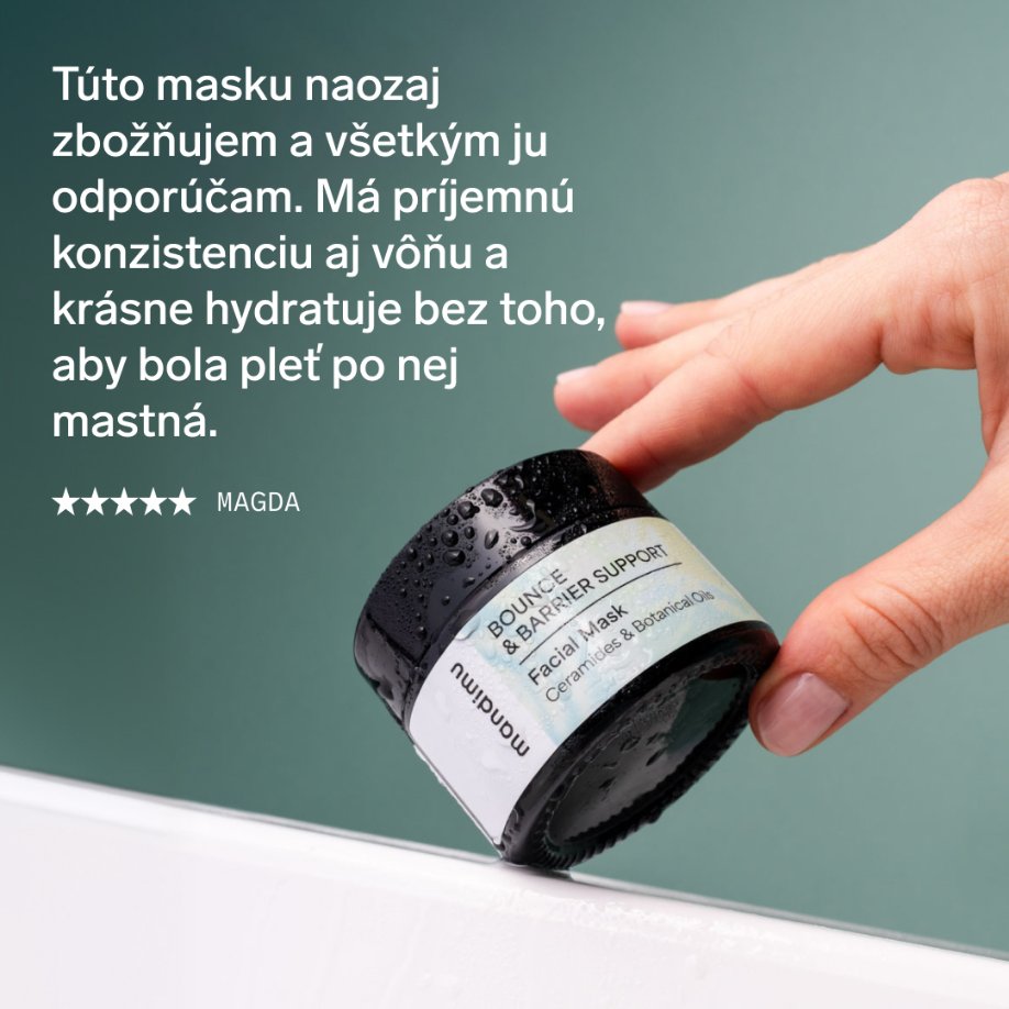 Pleťová maska Bounce & Barrier Support 50 ml