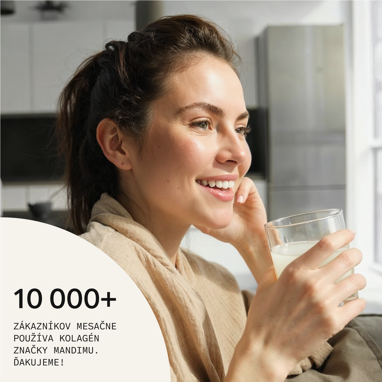 Prémiový kolagén s kyselinou hyalurónovou a vitamínom C a E (príchuť mango)