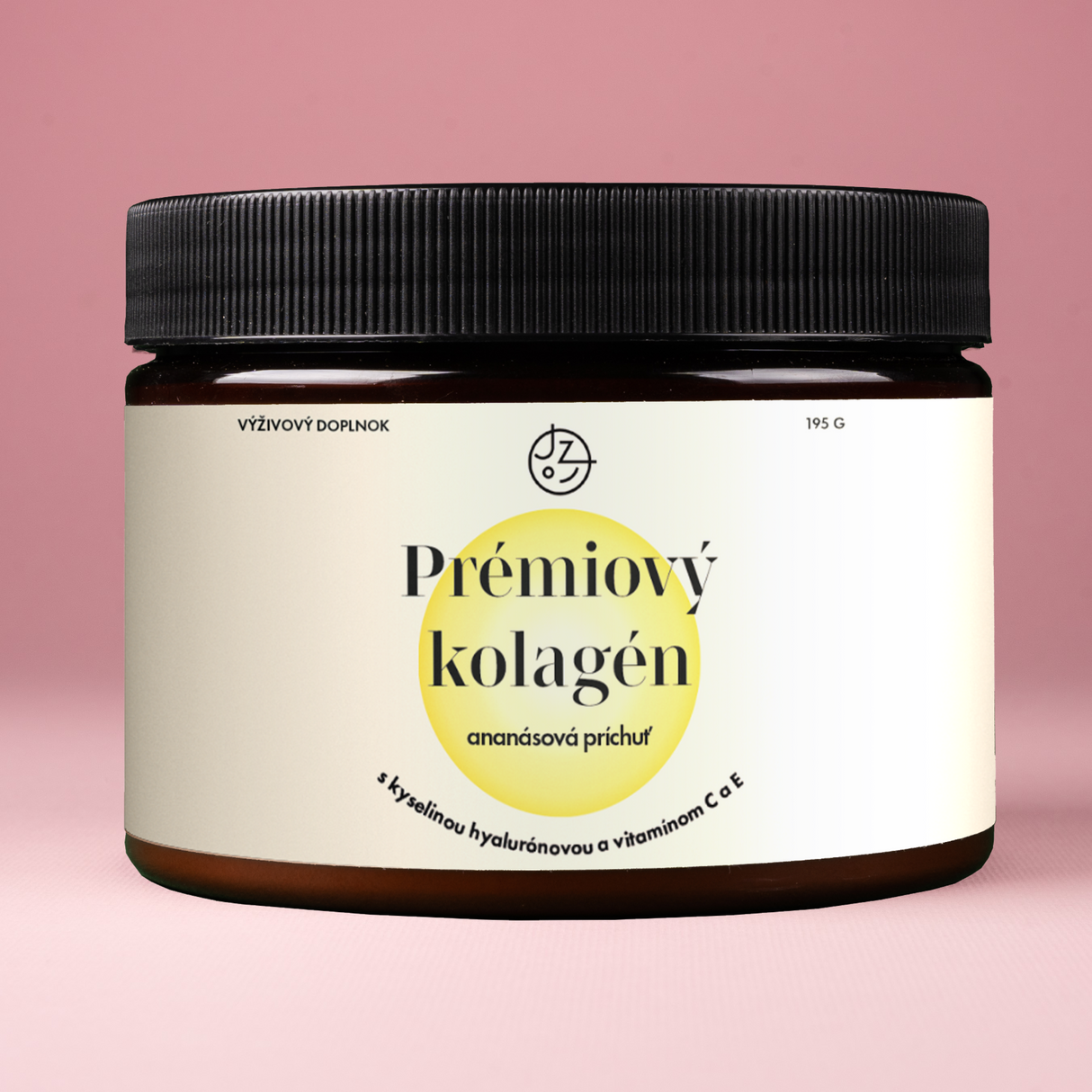 Prémiový kolagén s kyselinou hyalurónovou a vitamínmi C a E (ananásová príchuť)