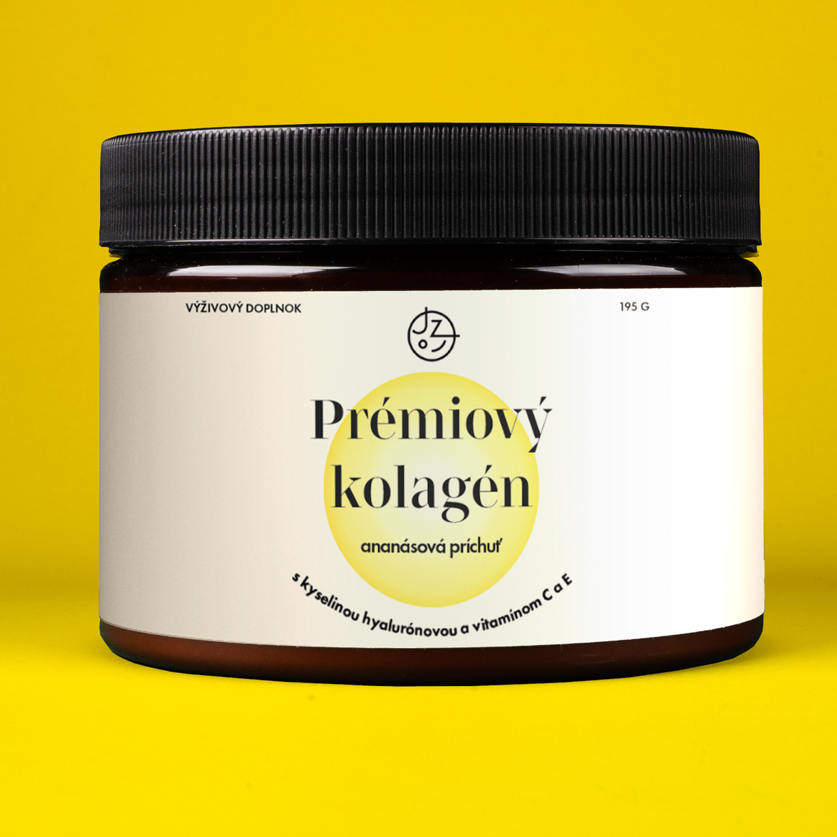 Prémiový kolagén s kyselinou hyalurónovou a vitamínmi C a E (ananásová príchuť)