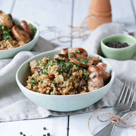 Bulgur s hubami