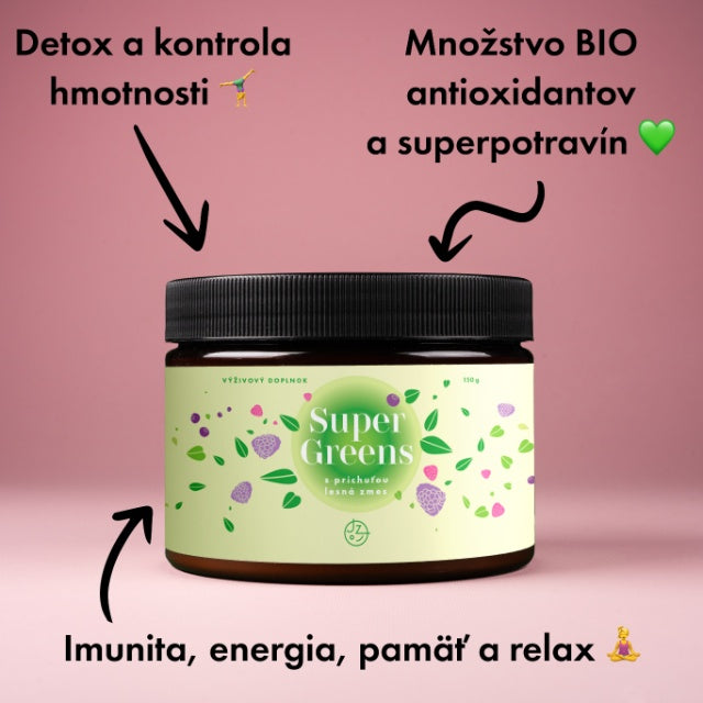 Greens komplex s príchuťou lesná zmes