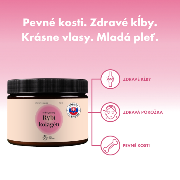 Hydrolyzovaný kolagén s citrónovou príchuťou