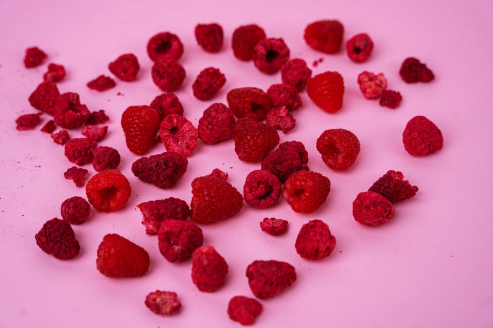 Lyofilizované maliny 🥰 (sušené mrazom) 100 g balenie