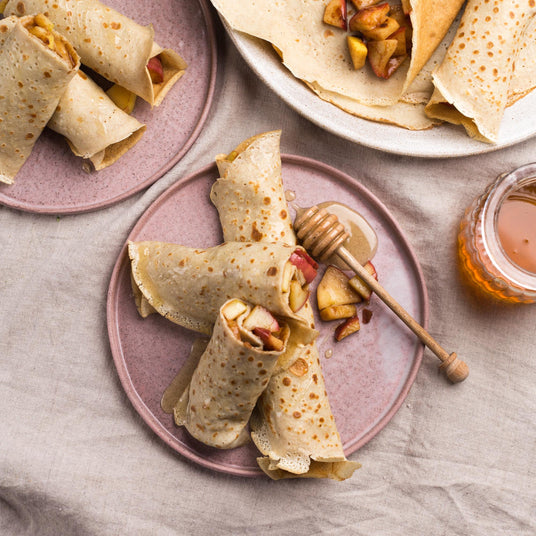 Palacinky so škoricou a jablkami