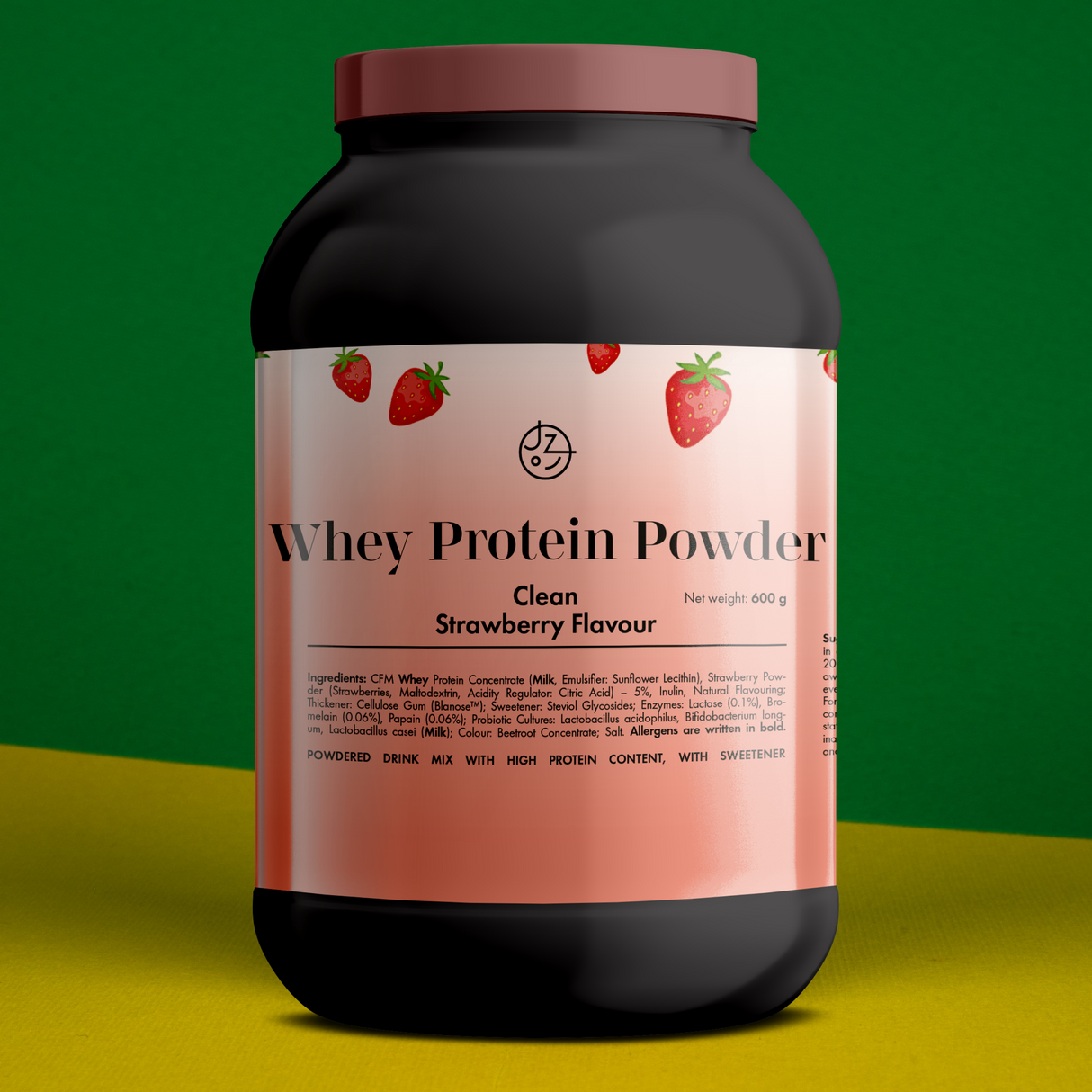 Srvátkový proteín s jahodovou príchuťou 🍓