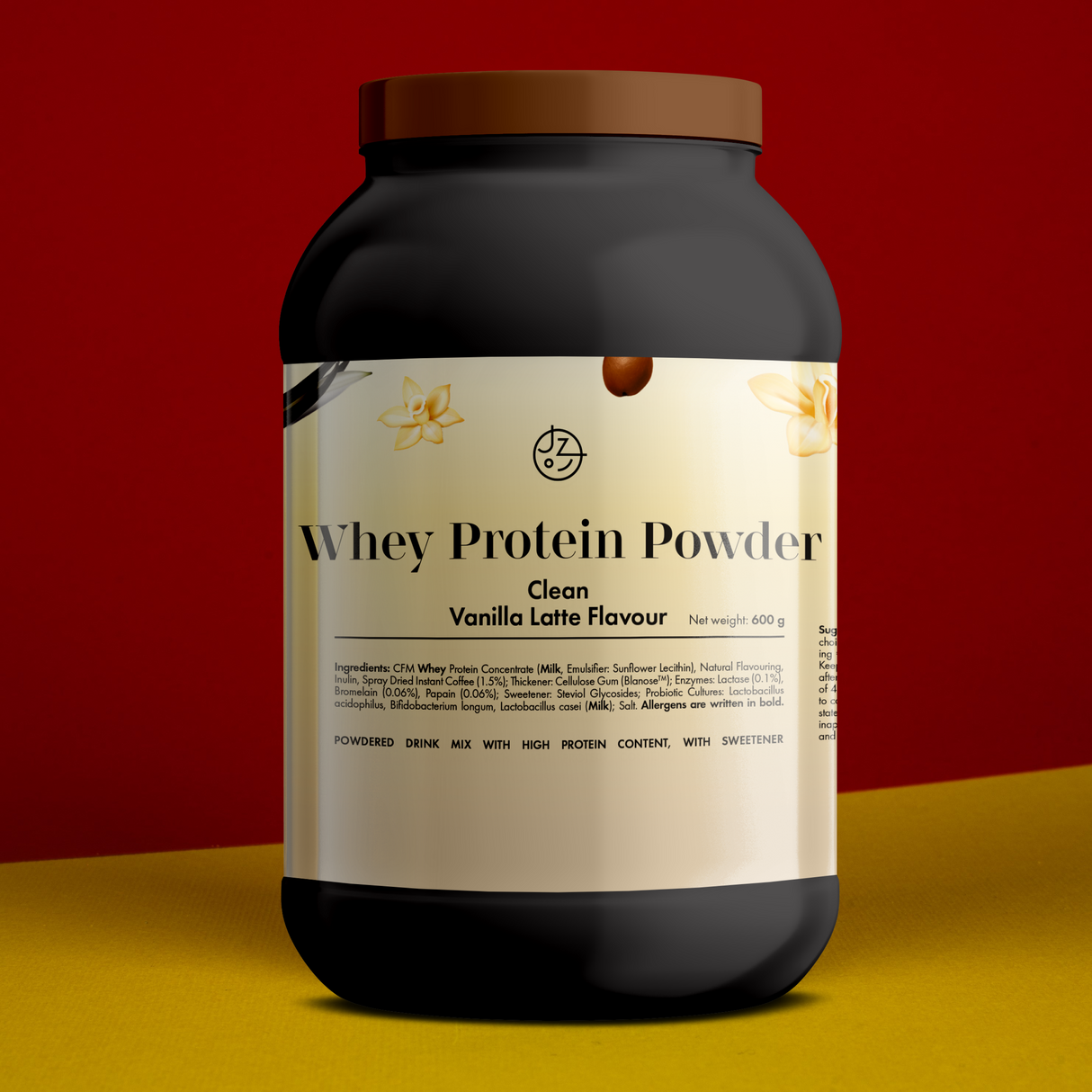 Srvátkový proteín s príchuťou vanilkového latte ☕