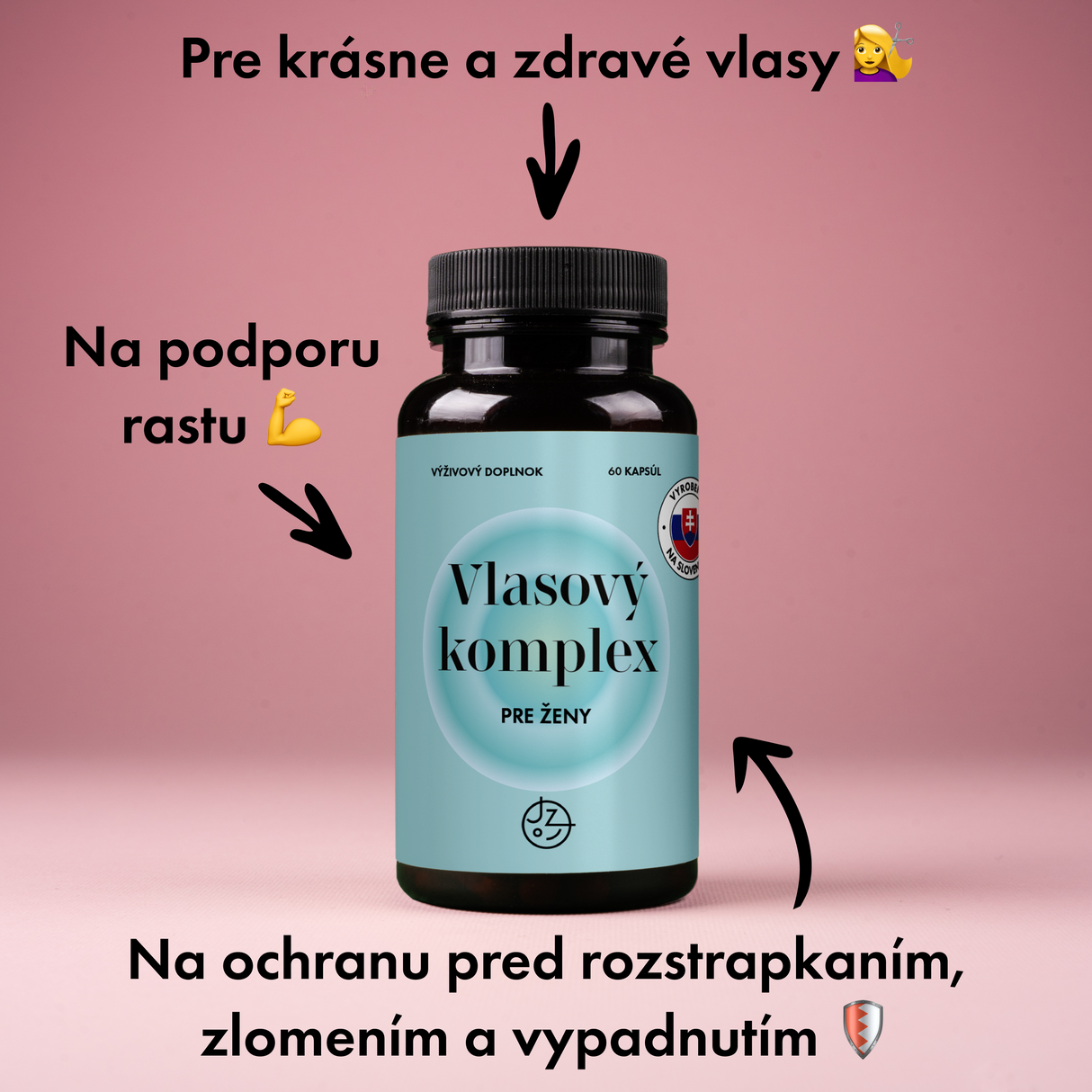 Vlasový komplex pre ženy