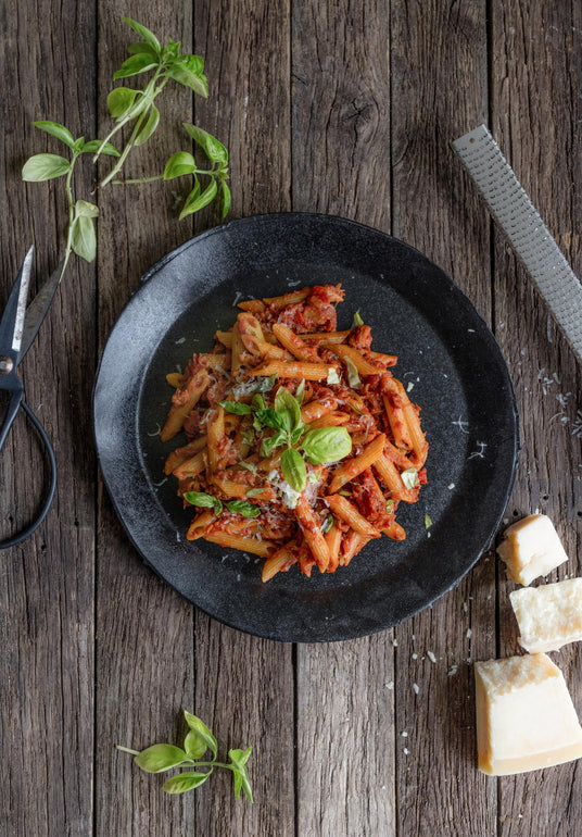 Celozrnné penne s tuniakom