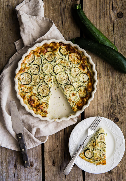 Cuketová tortilla s ricottou