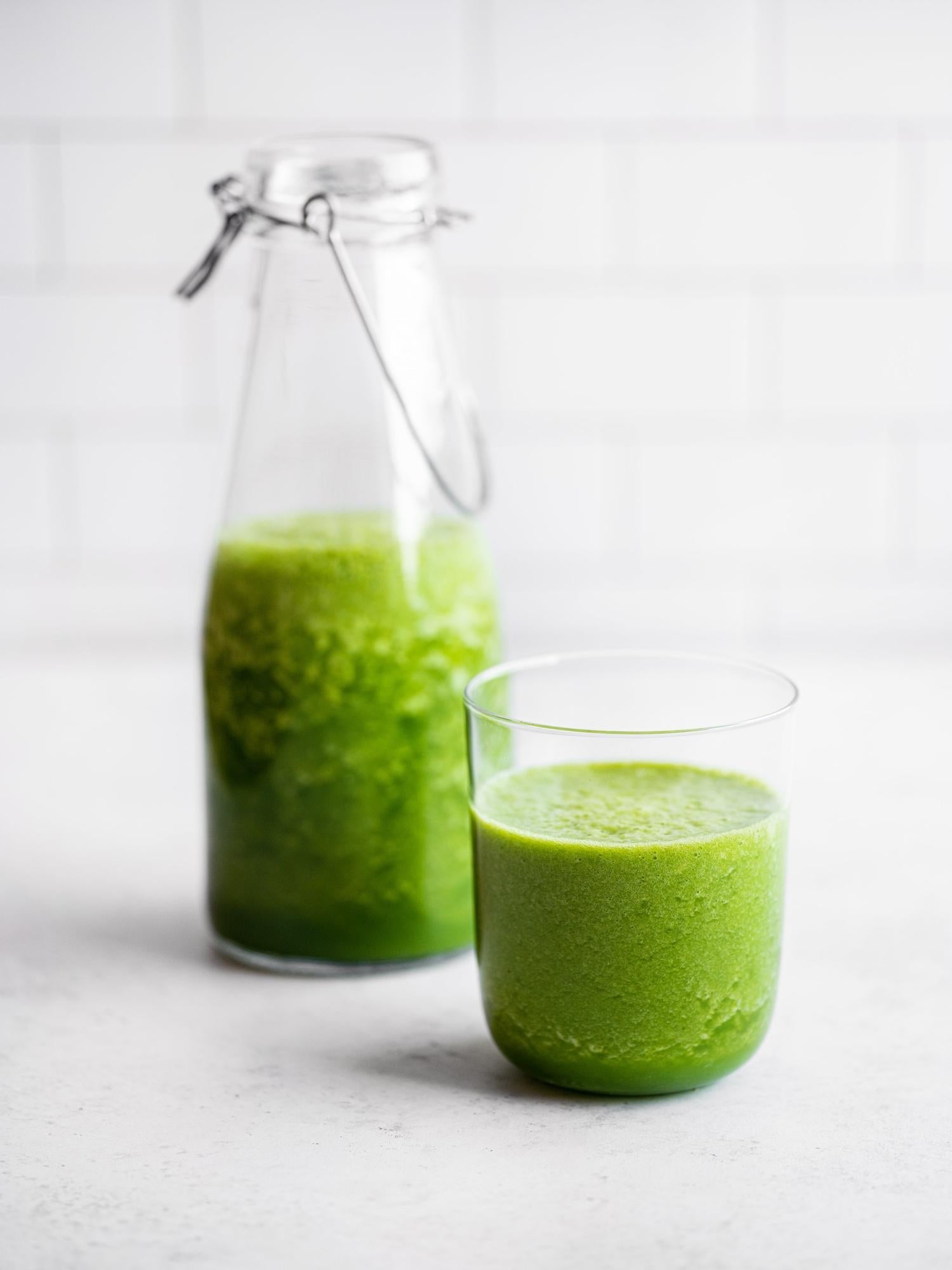 Ananásovošpenátové smoothie