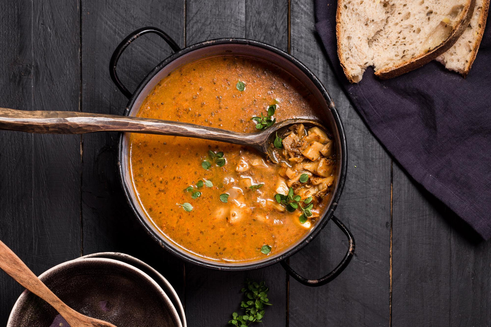 Polievka z hlivy ustricovej