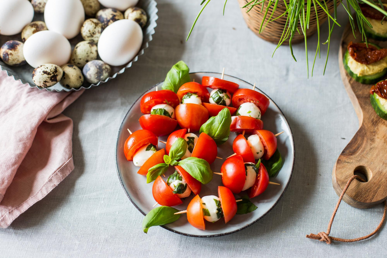 Chuťovky Caprese