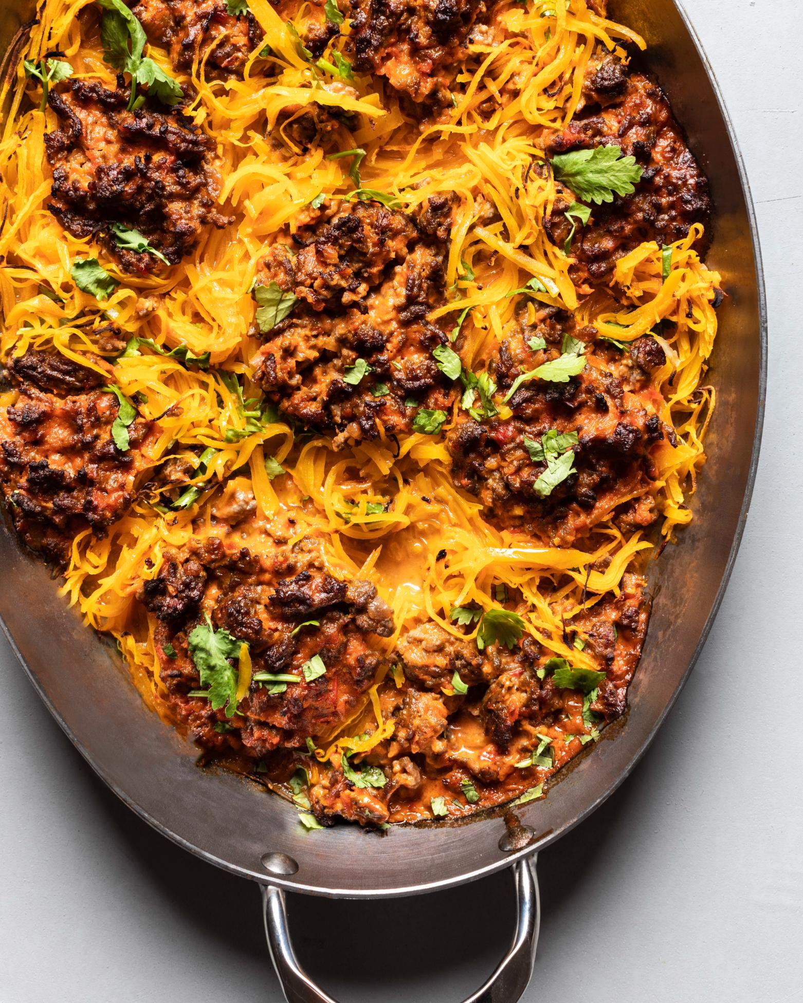 Casserole z maslovej tekvice
