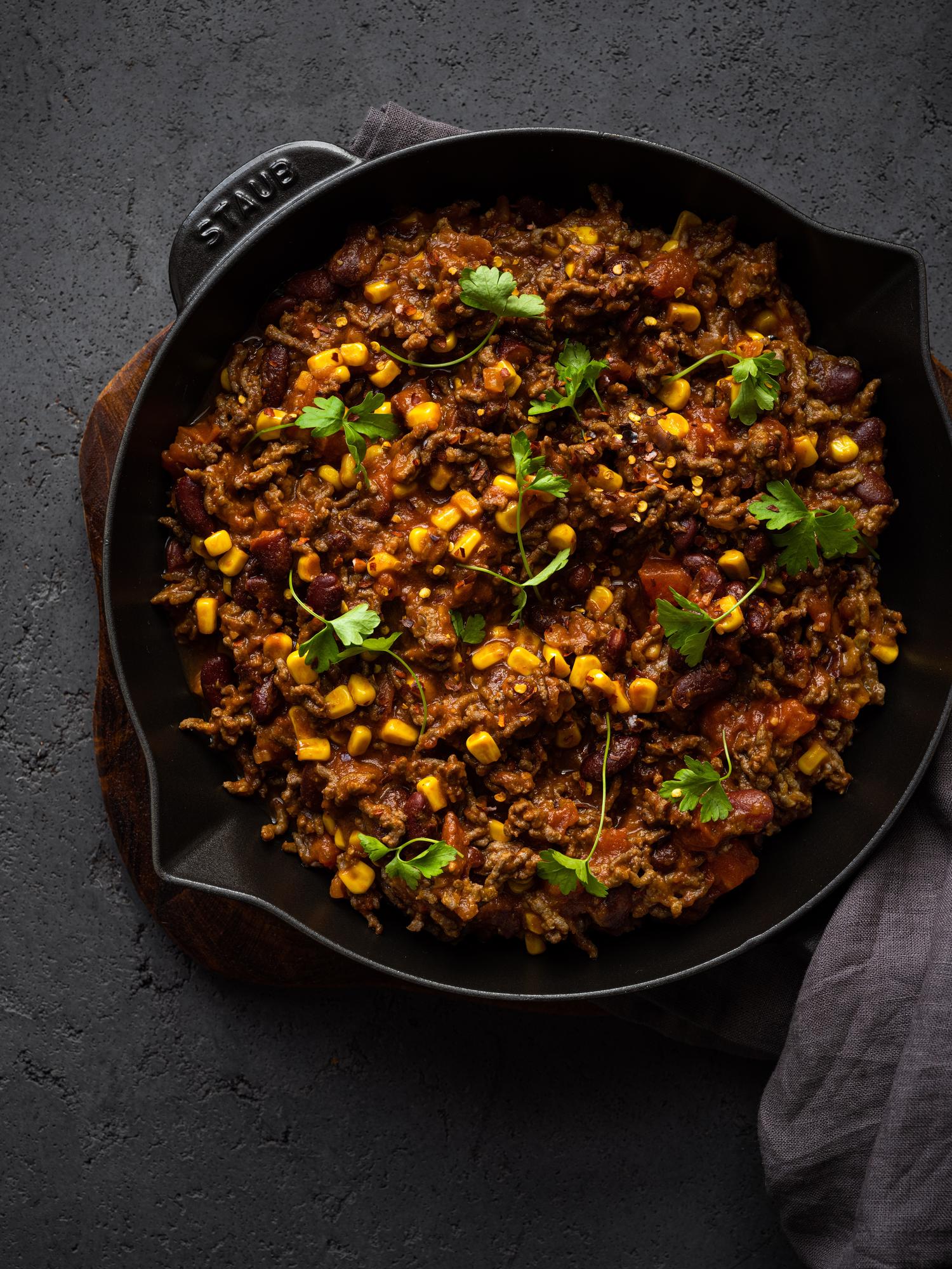 Chilli con carne za 30 minút