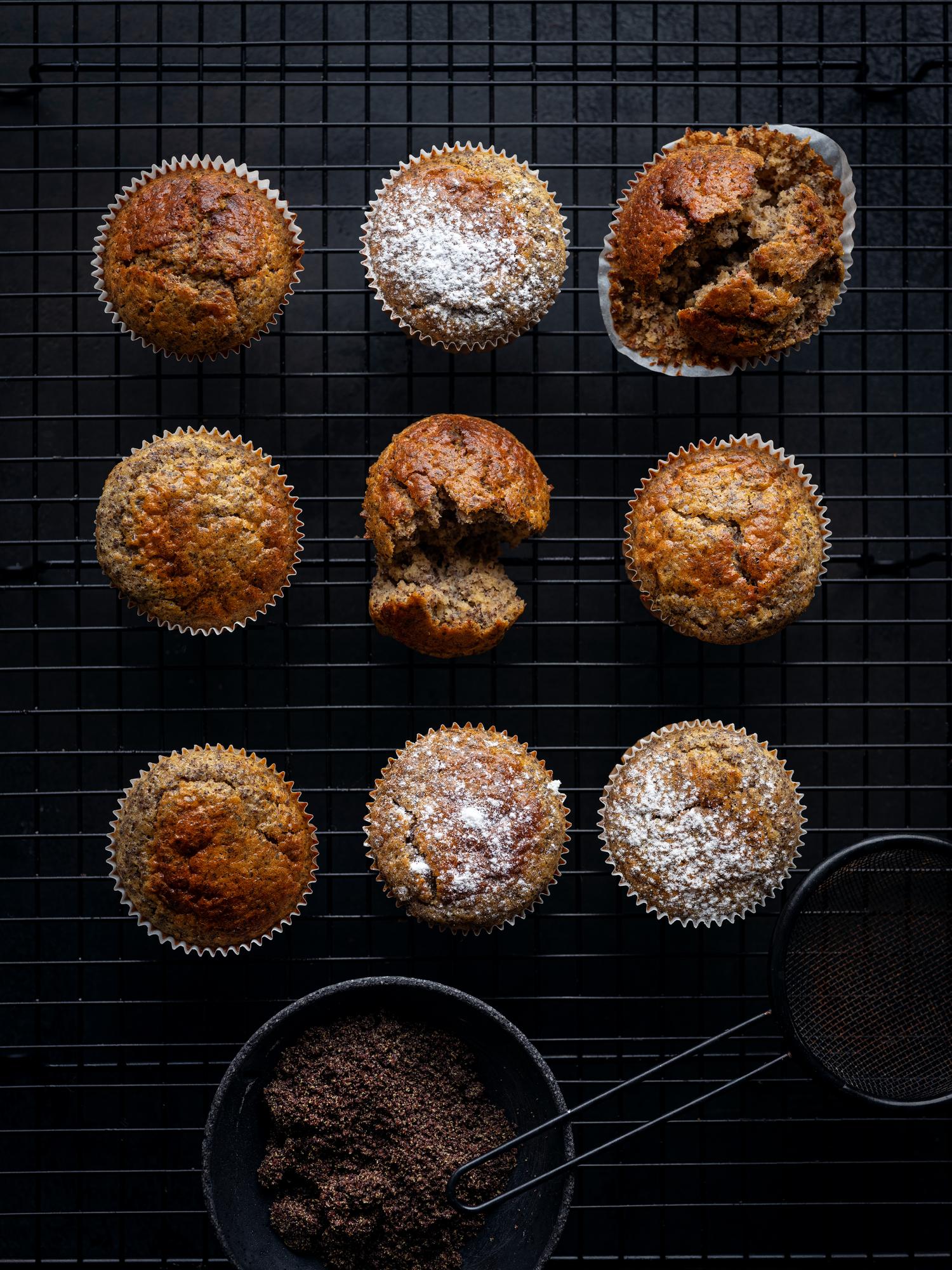Citrónové muffiny s makom