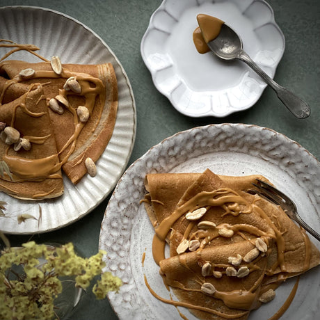 Palacinky s arašidovým maslom