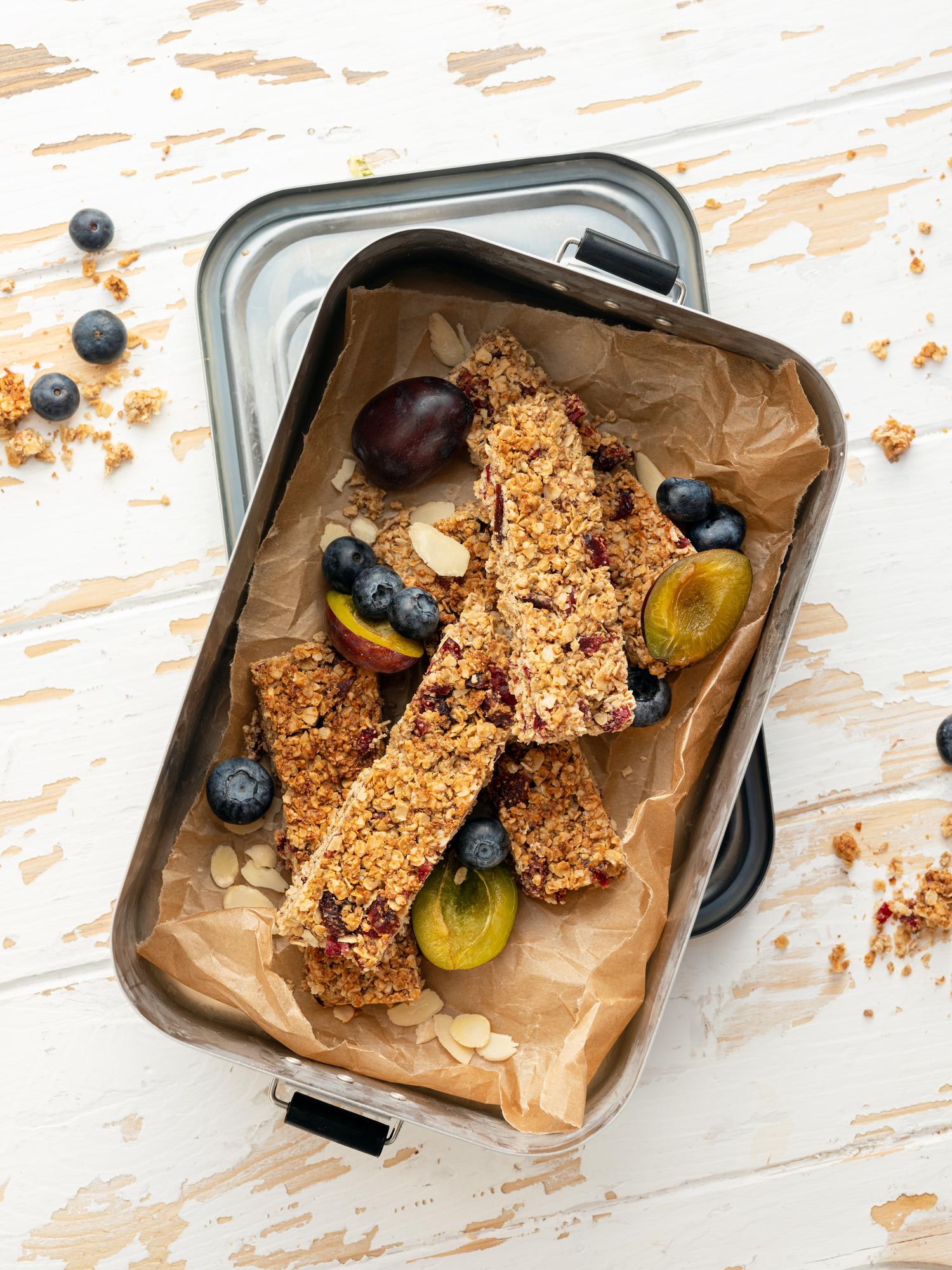 Flapjack s brusnicami
