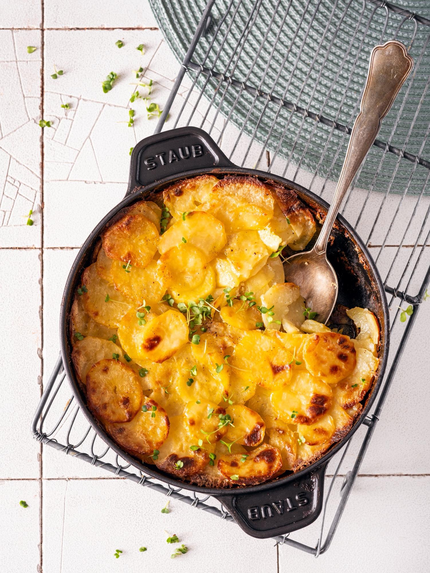 Francúzske gratinované zemiaky (gratin dauphinois)