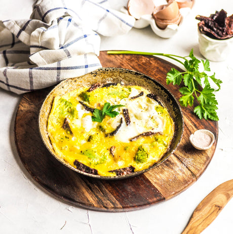 Frittata s brokolicou