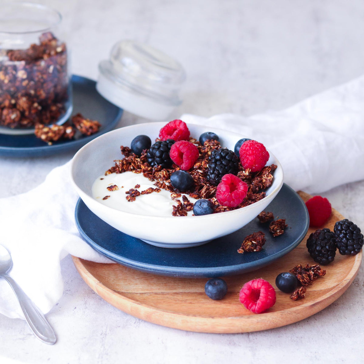 Granola so sušenými slivkami