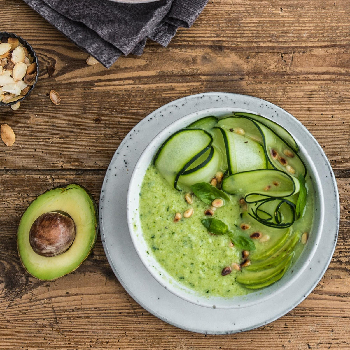 Uhorkové gazpacho