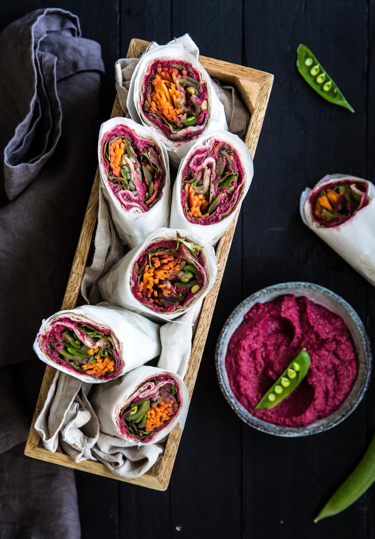 Wrap s hummusom