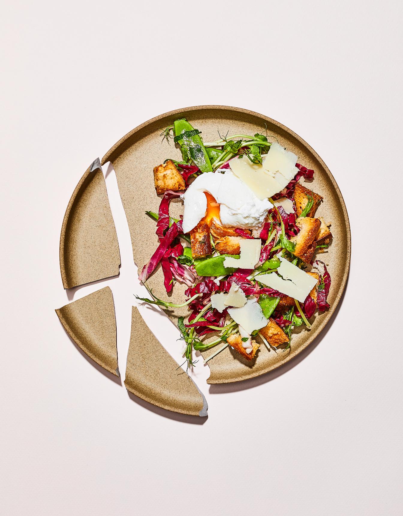 Jarná panzanella