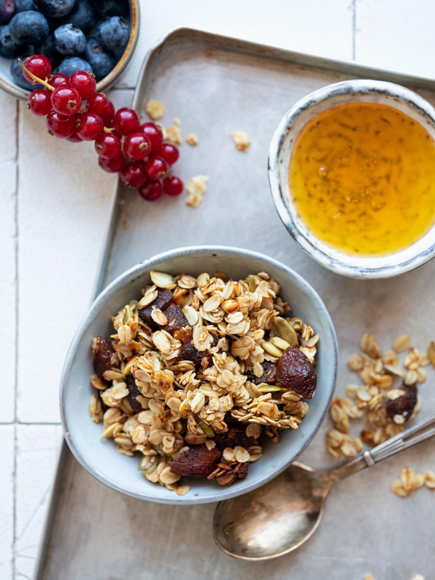 Kokosová granola z panvice