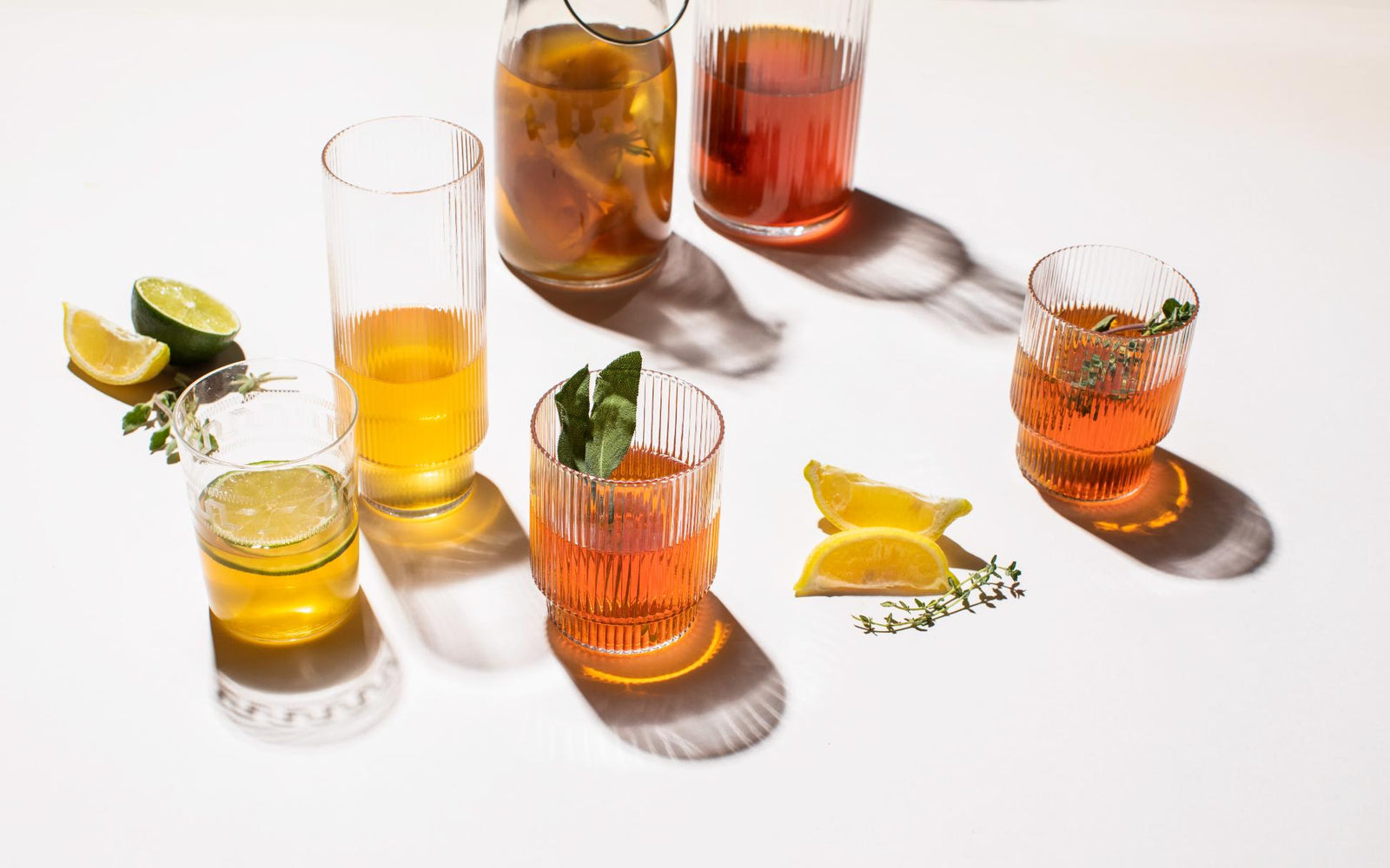 Kombucha zo zeleného čaju s citrusmi