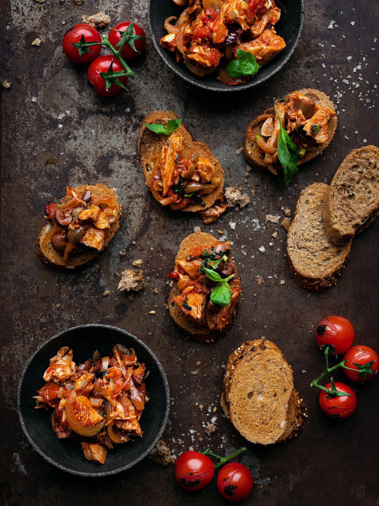 Kuracia bruschetta