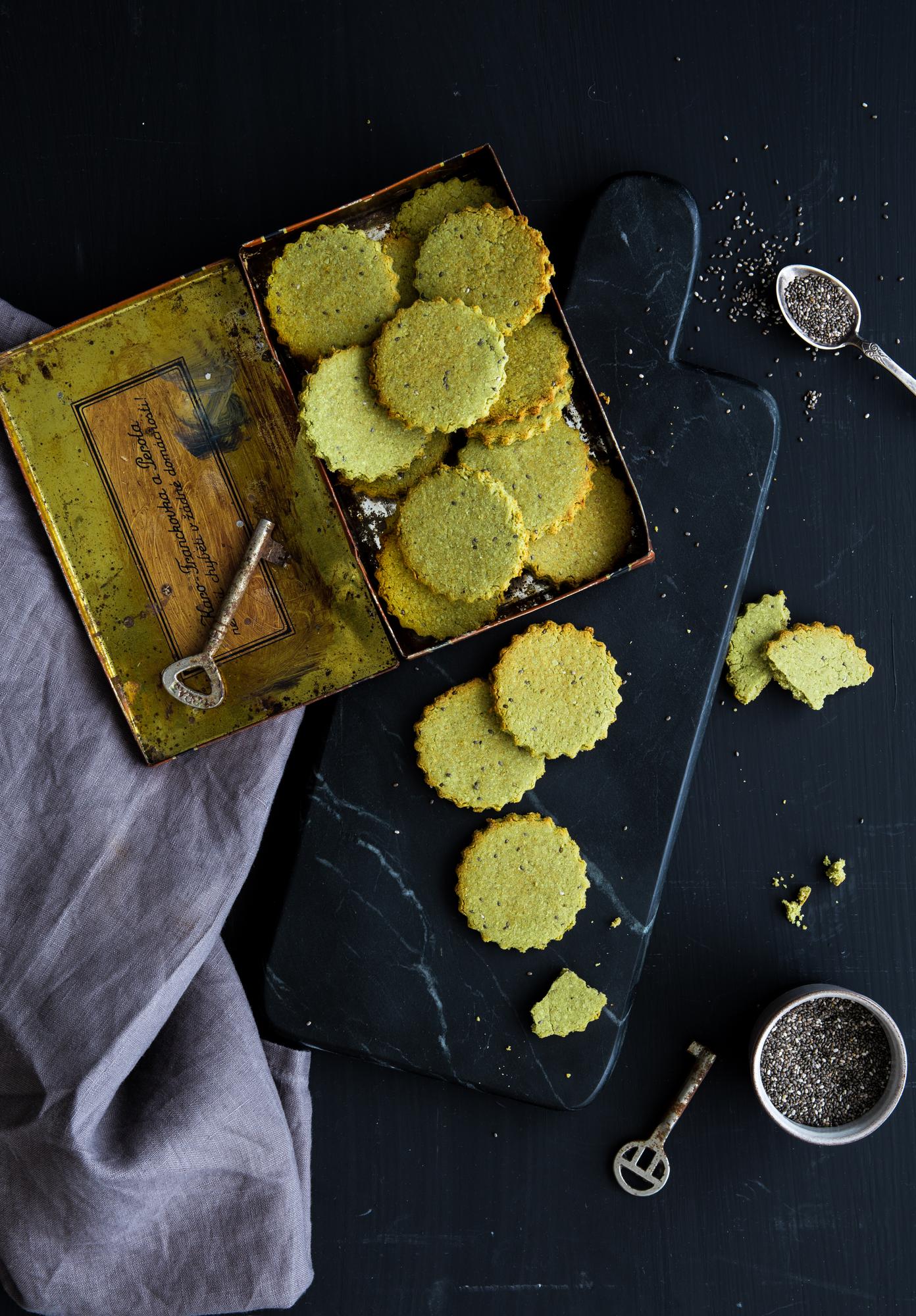 Matcha sušienky