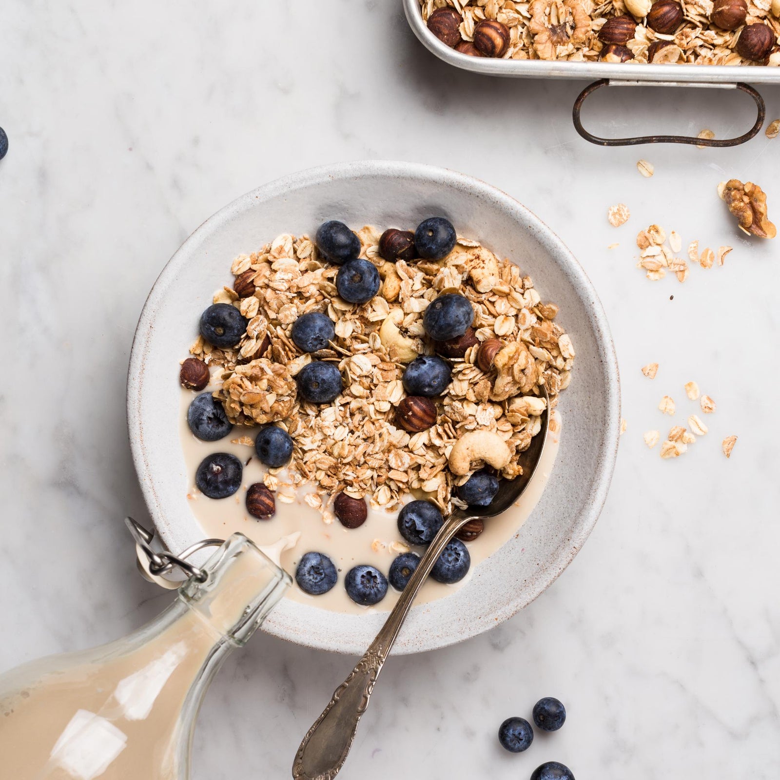 Granola s orechmi