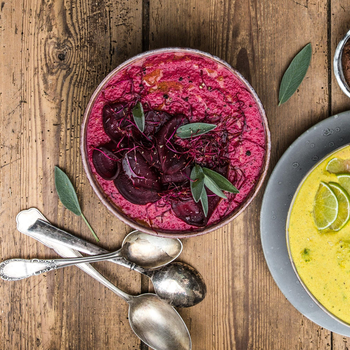 Cviklové gazpacho