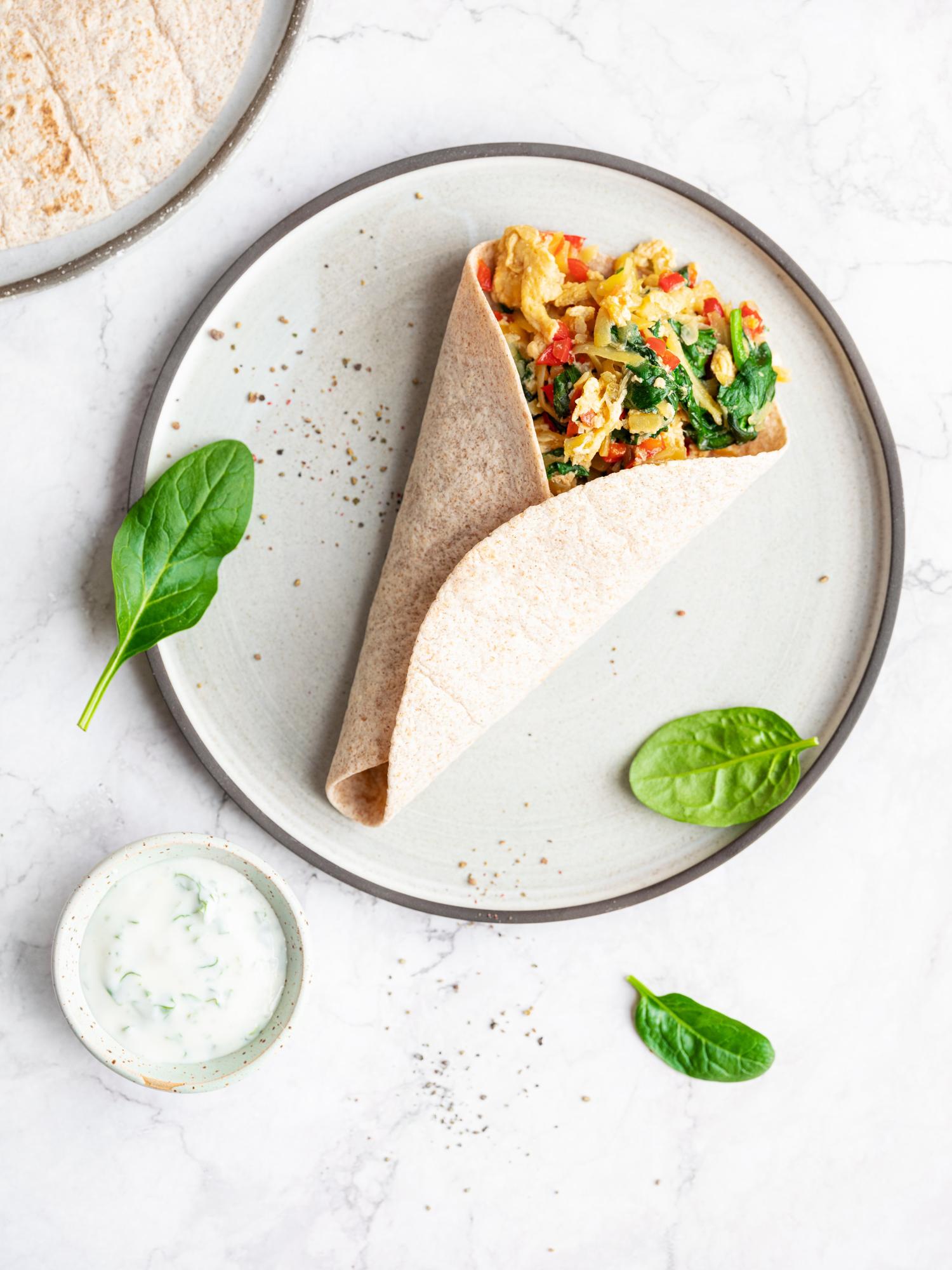 Raňajkové burrito