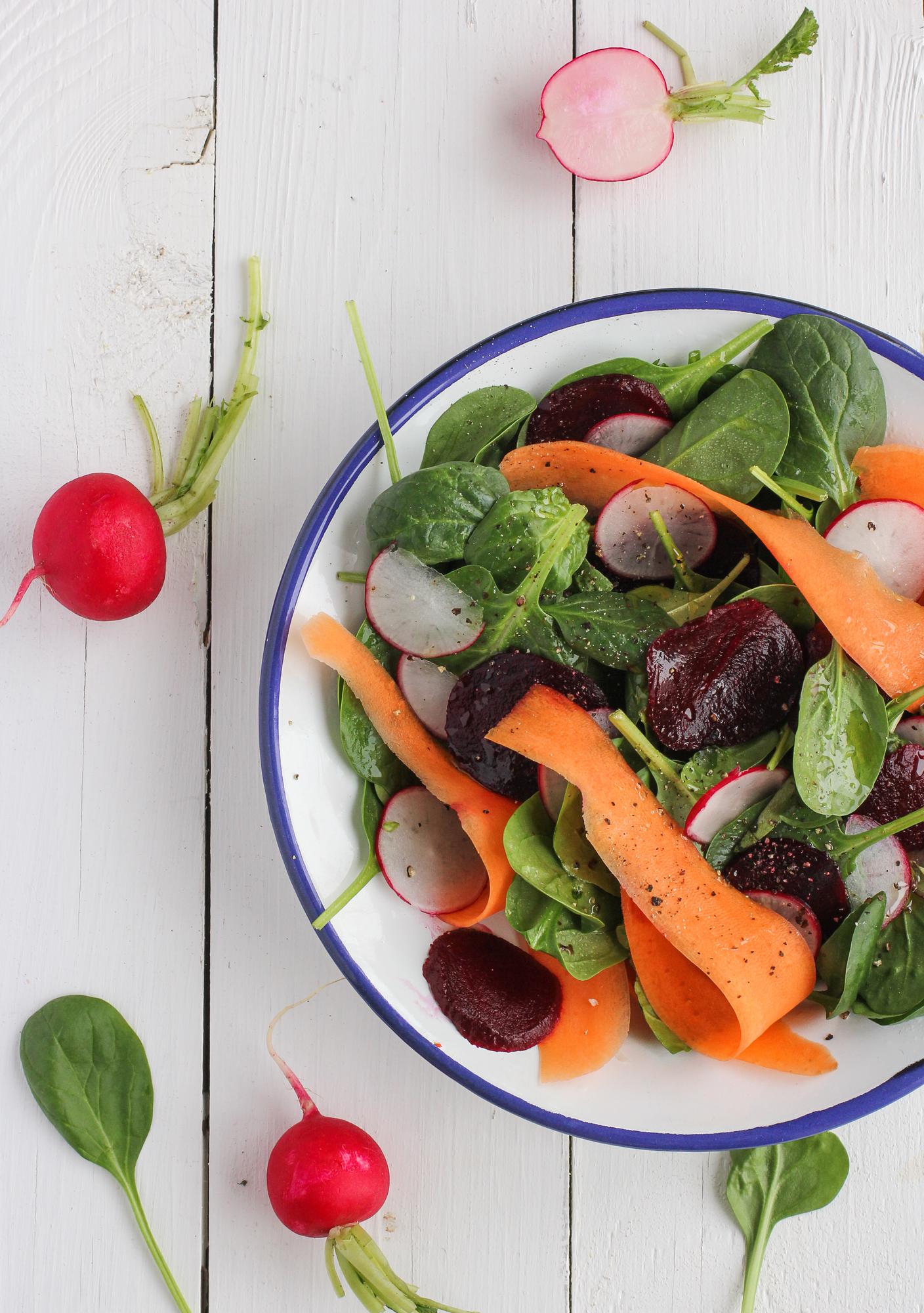 Špenátový šalát