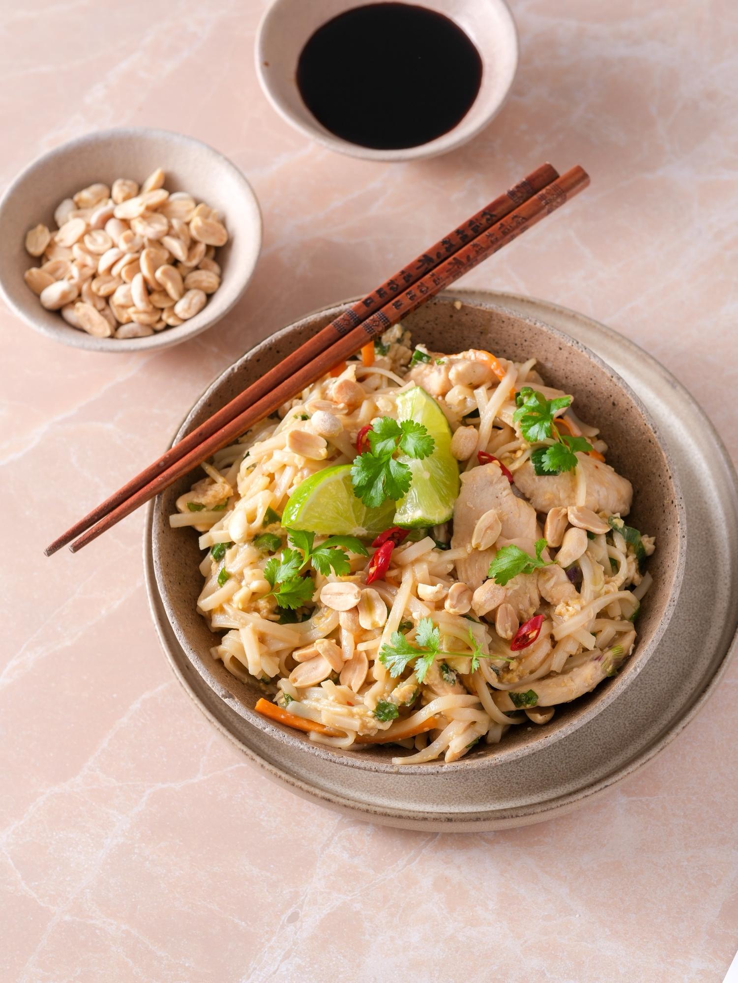 Thajské rezance Pad thai