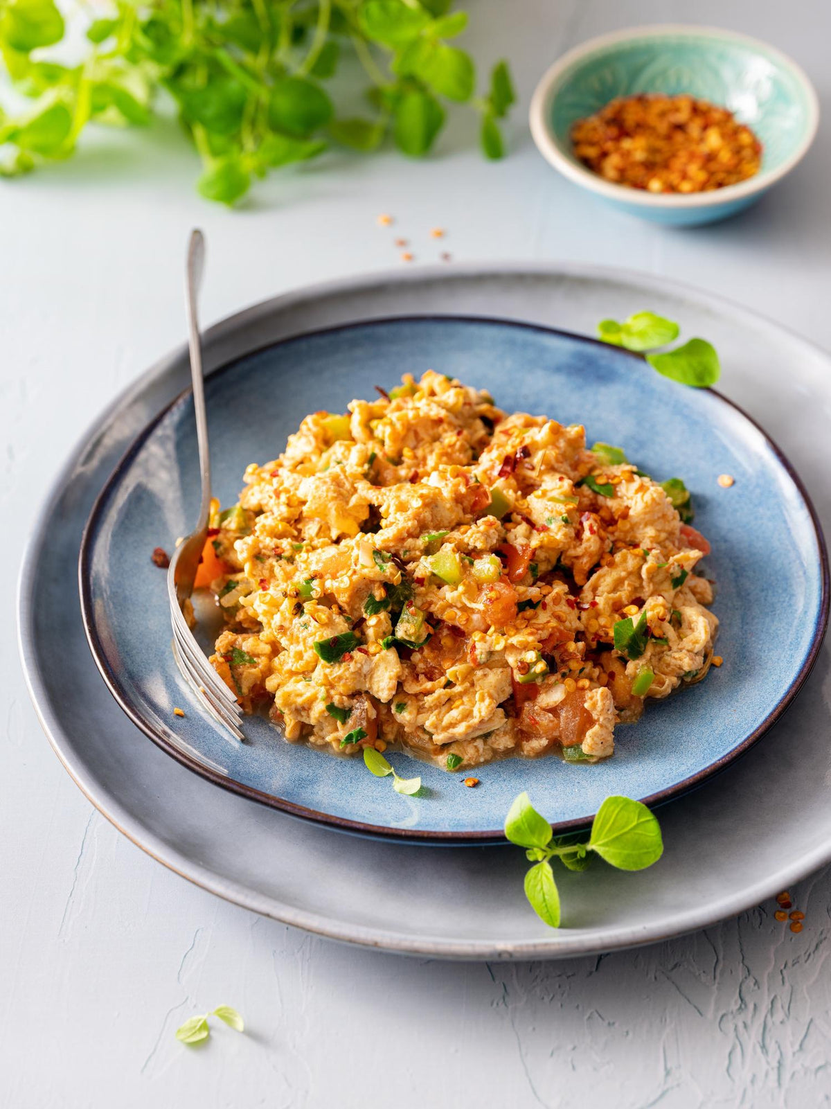 Turecká miešaná vajíčka (menemen)