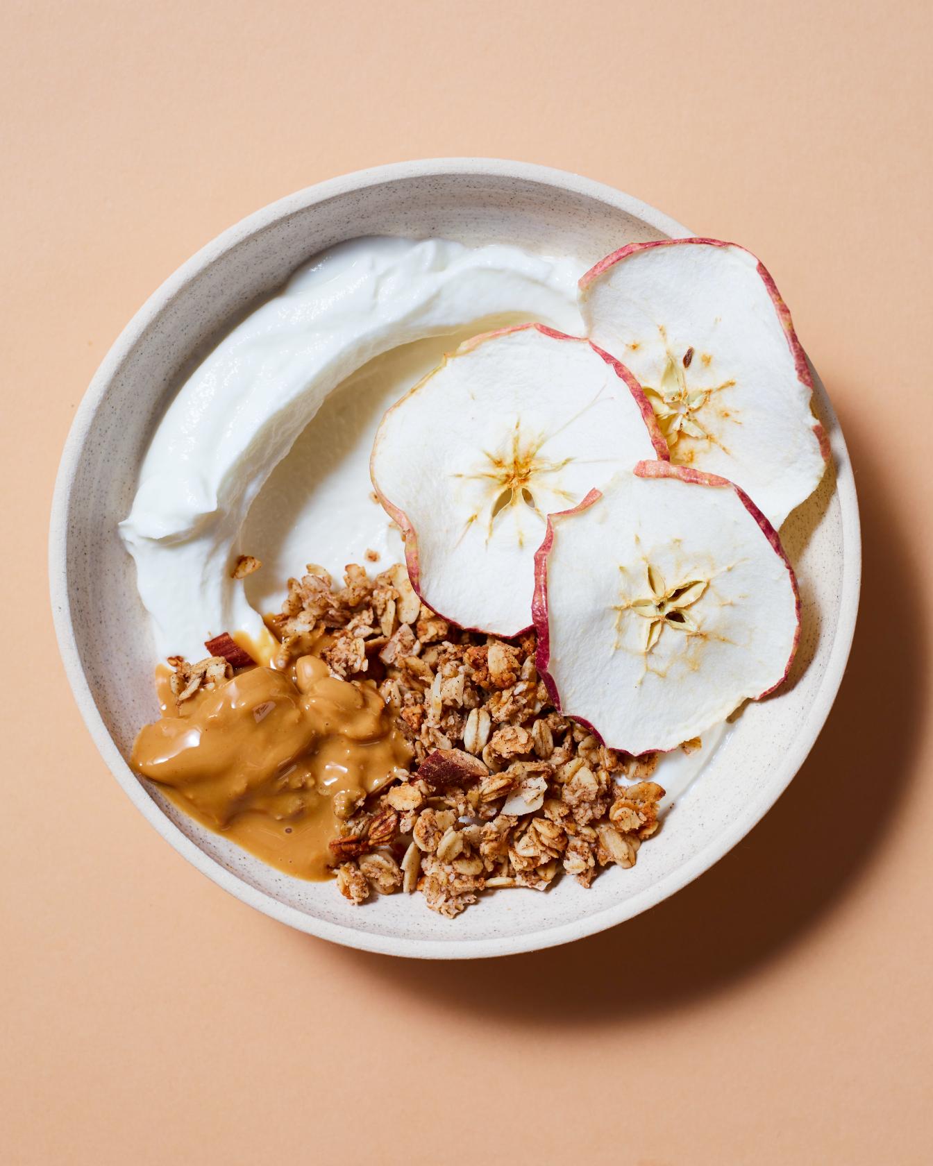 Zimná jablková granola
