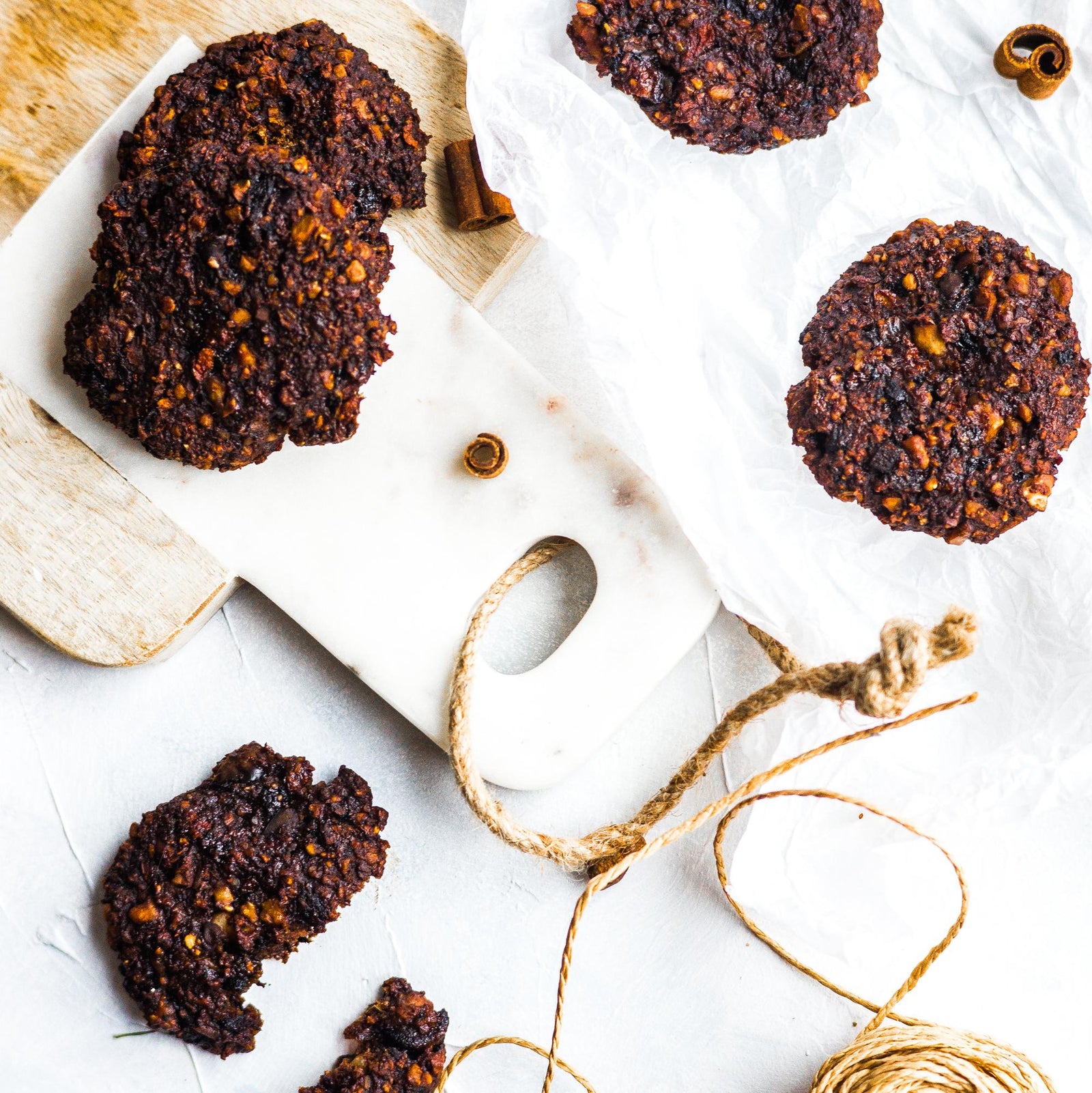 Škoricové sušienky s nastrúhaným jablkom