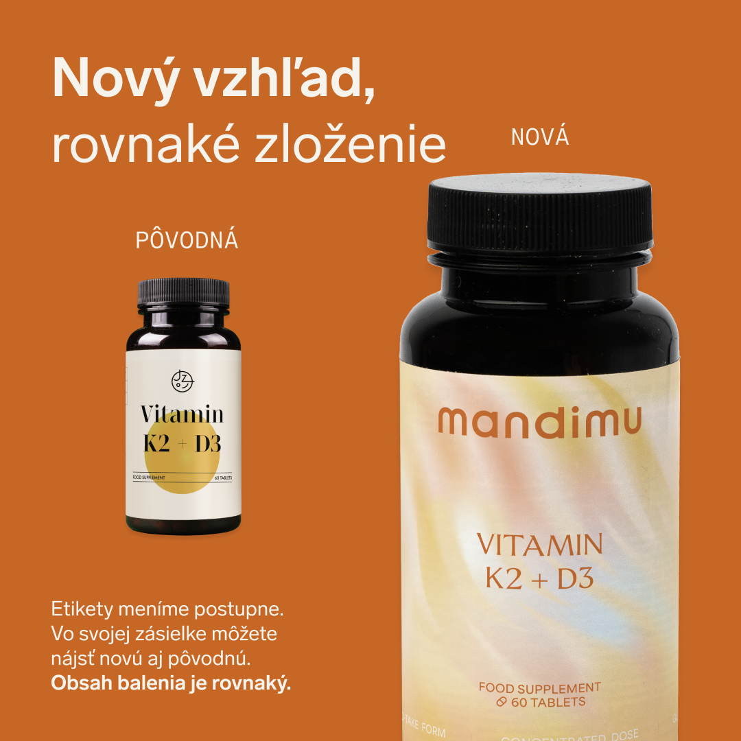 Vitamín K2+D3 (tablety)