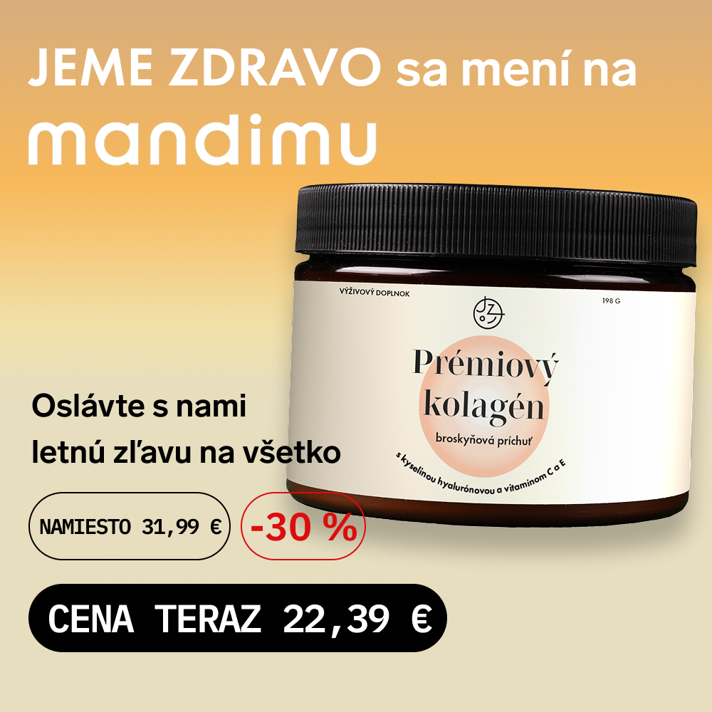 Prémiový kolagén s kyselinou hyalurónovou a vitamínmi C a E (broskyňová príchuť)