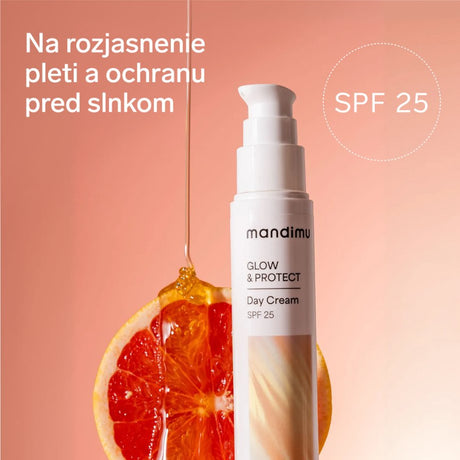 Denný krém Glow & Protect SPF 25 s astaxantínom & vitamínom C 50 ml