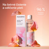 Micelárna voda s pantenolom a ružovou vodou 250 ml