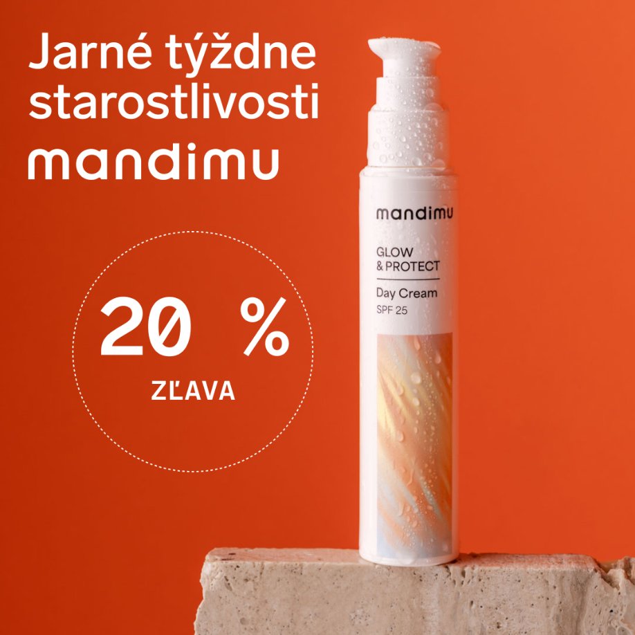 Denný krém Glow & Protect SPF 25 s astaxantínom & vitamínom C 50 ml