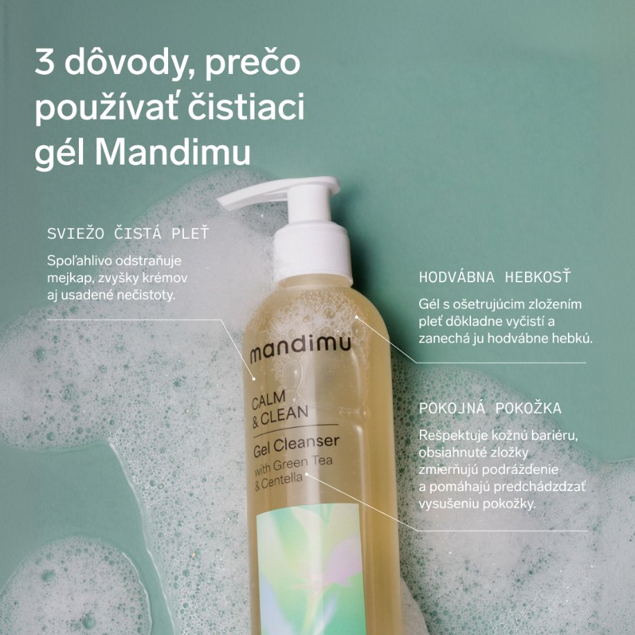 Čistiaci gél Calm & Clean 250 ml